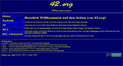 Desktop Screenshot of 42.org